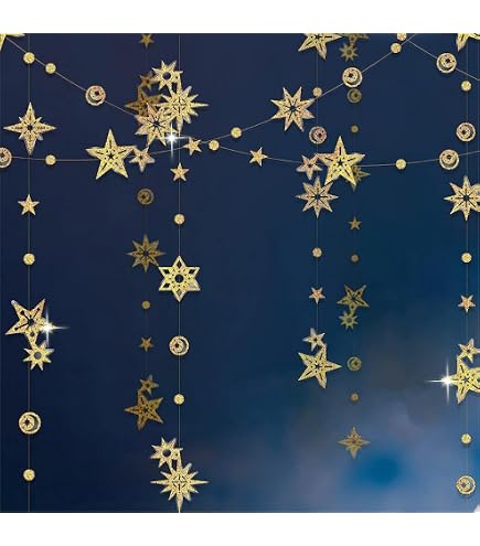 Set di palloncini luna e stelle, palloncino a forma di mezzaluna in lamina, palloncino a forma di stella in lamina, decorazioni per feste di compleanno, decorazioni per feste spaziali - Italia