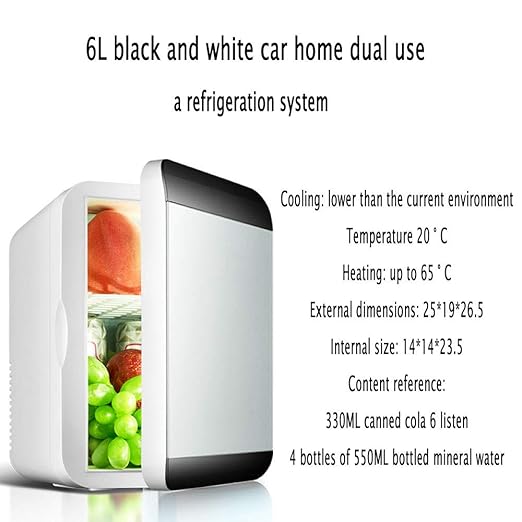 YIWANGO 6L Portátil Refrigerador Fría Caliente Doble Función ...