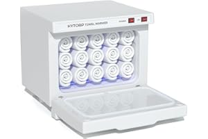 HYTOBP Towel Warmer, Thermostatic Towel Heater, 2-in-1 Professional Mini Hot Towel Warmer, Beauty Salon and Spa TowHYTel Warm