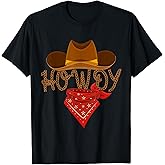 Distressed Howdy Cowboy T-Shirt
