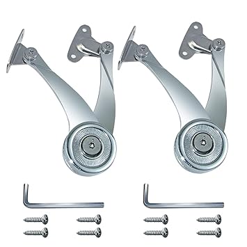 Tlbtek Kitchen Cupboard Lid Stay Hinges Folding Support Hinge