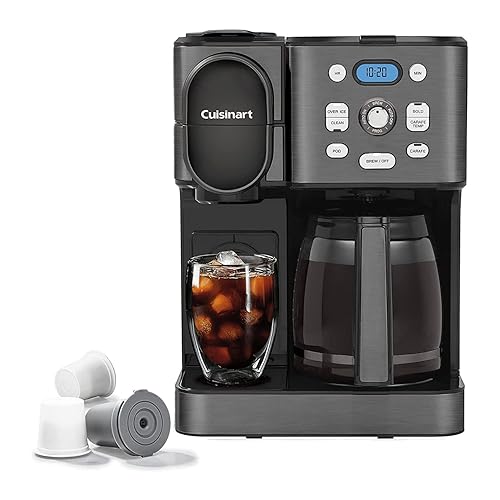 Cuisinart Coffee Maker, 12-Cup Glass Carafe, Automatic Hot Iced