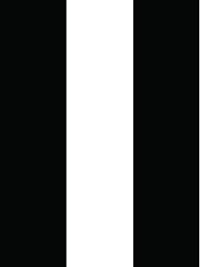 REPEEL Black and White Stripe | Designer Removable Peel and Stick Wallpaper