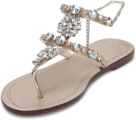 crystal flip flops for wedding