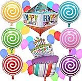 Happy Birthday Balloons - Birthday Party Decorations for Kids by Sterling James