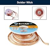 ebuyerfix Desoldering Braid Wick 3.5mm Fluxed Copper Wire Solder Remover view 3