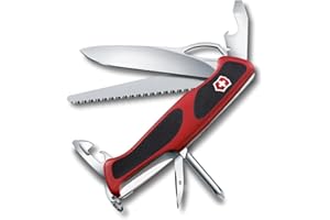 Victorinox 0.9663.MC Wenger Rangergrip 78 Couteau suisse Rouge/noir
