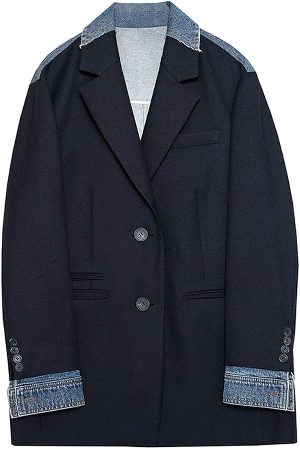 blue summer jacket womens