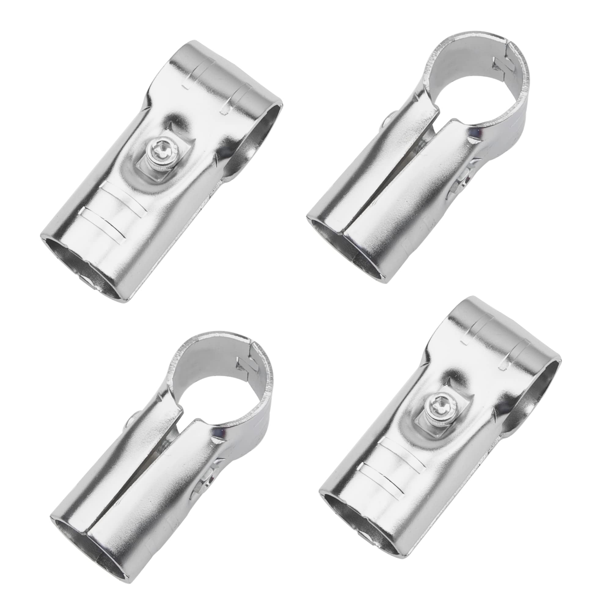 Photo 1 of Rrina 4Pcs T Shape 1.1" Lean Tube Connector Pipe Clamp Clip