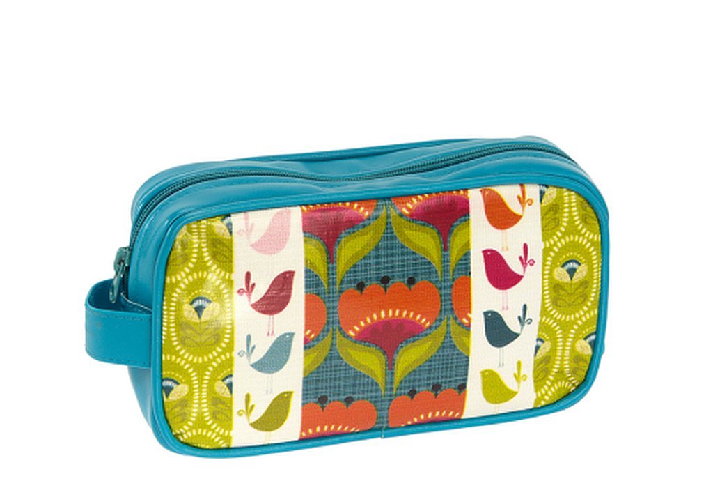 Attractive Cosmetics BIRDS RETRO 11 x 18 CM Artificial Leather