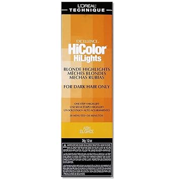 Buy Loreal Excellence Hicolor Blond Ash Highlights 1 2 Ounce