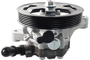 MACAX Power Steering Pump 56110RV0A05 with Pulley Compatible with Honda Odyssey 2011-2017 Ridgeline 2012-2014 Pilot 2012-2015 3.5L V6 Replaces 21-534 21-665 990-1209 6179PX 50106N 06531RN0000