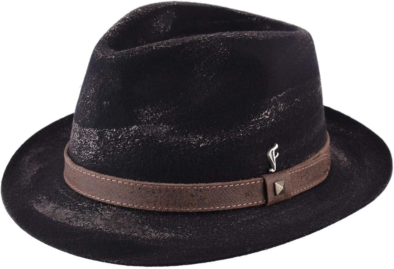 Jellecutte Fedora Hut Herren - Atmungsaktiver Sommerhut Aus Baumwolle & Leinen