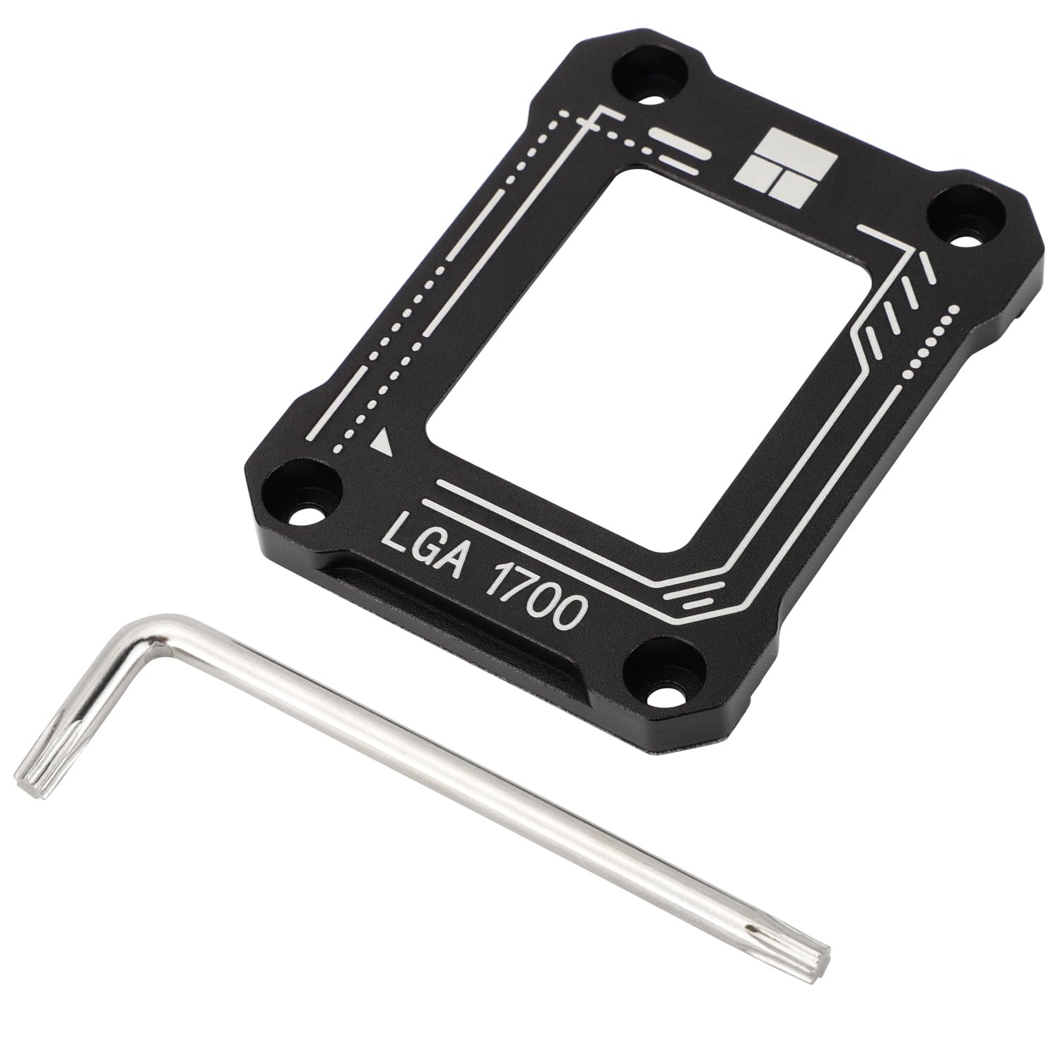 Photo 1 of Thermalright LGA1700-BCF Black V2 CPU Retainer,Intel 12/13/14th Anti-Bend Retainer, LGA1700 CPU Retainer Clamp, LGA17XX Corrective CPU Bend Retainer, Standard for Heat Sinks(LGA1700 BCF Black V2)