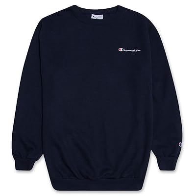 Men's Champion Crewneck Fleece Sweatshirt with Kuwait Ubuy
