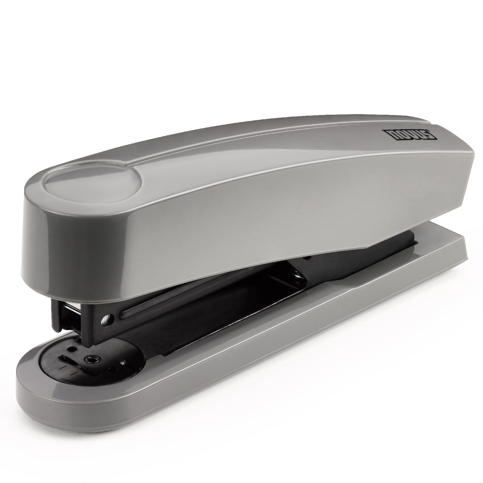 NOVUS B2 Color ID 2.0 Stapler (25 Sheets Stapling Capacity, Top Loading Mechanism, Metal Device with Plastic Sheath, Includes 200 Staples) Smart Grey