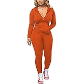 HTD Two Piece Outfits For Women Tracksuit Long Sleeve Bodycon Workout Set Jogger Sets