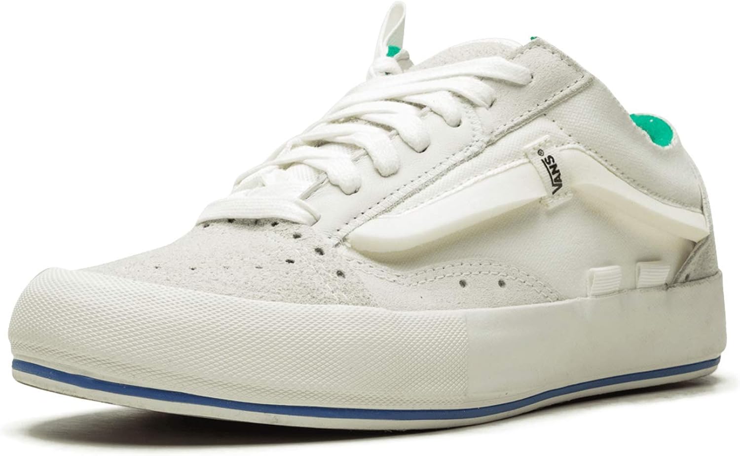 Amazon Com Vans Old Skool Cap Lx Marshmallow Black 7 Fashion