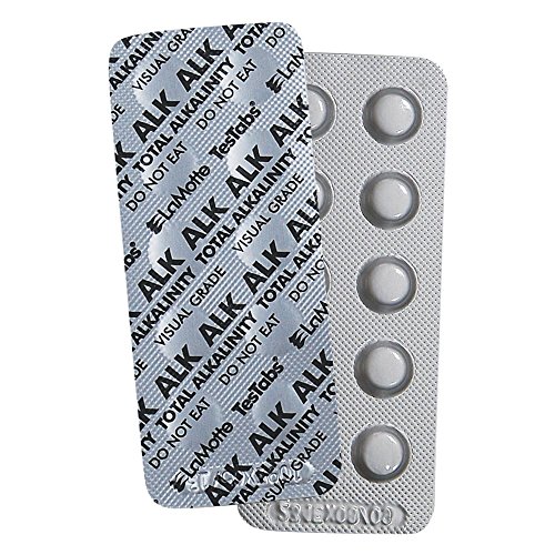 LaMotte 3920A Visual Grade TesTabs, Alkalinity, 100 ct.