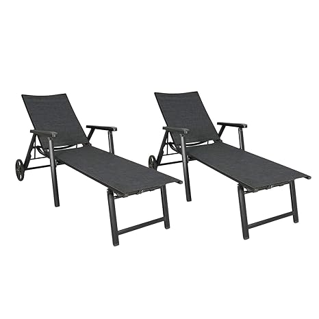 Tumbona con ruedas y parasol para la playa | Ruedas