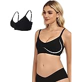 Knuffnee Womens Wireless Bras Seamless Classic Soft Bra Push Up Bralettes No Underwire Bras Full Coverage Everyday Bra