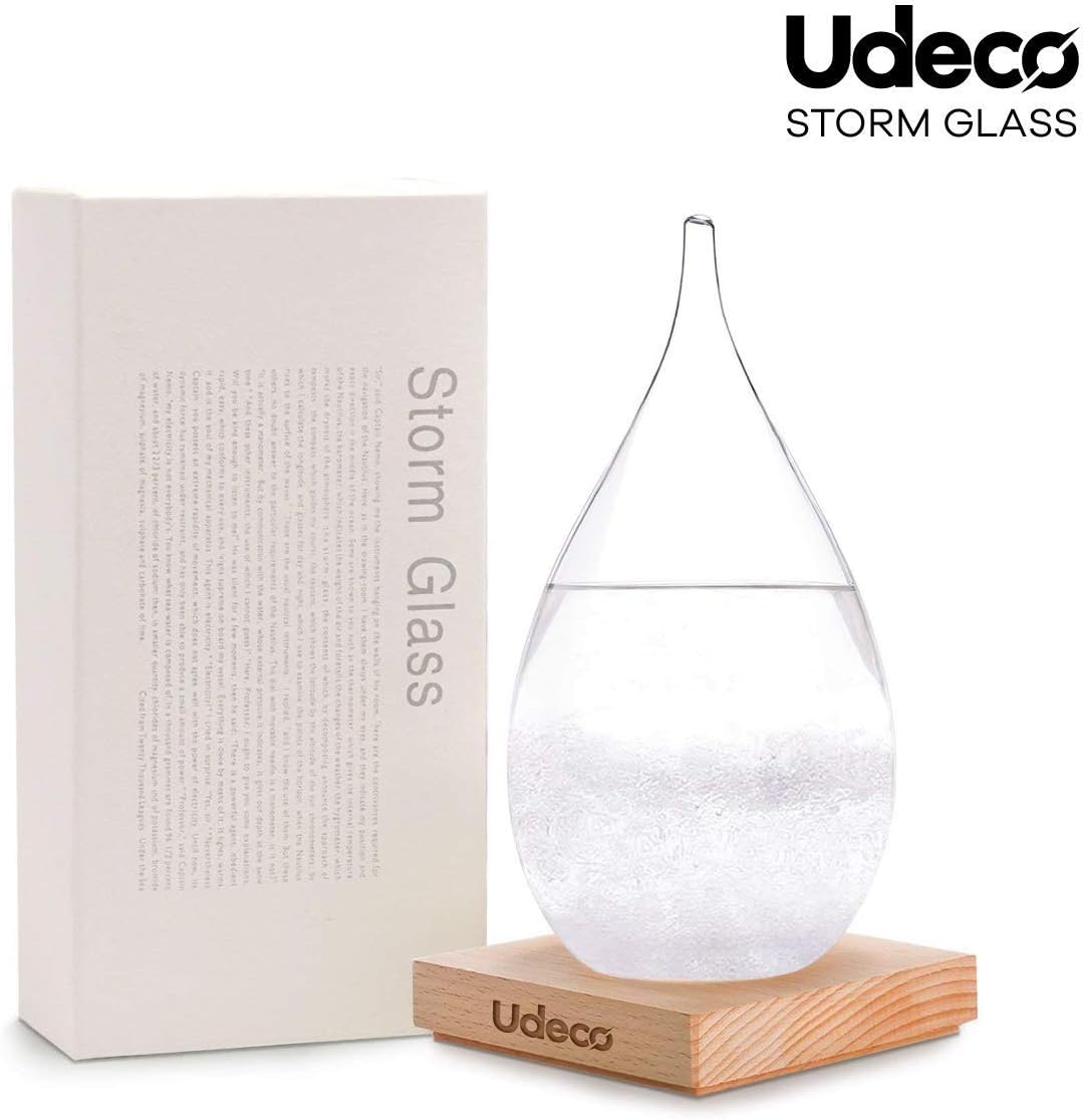 Best Weather Forecast Crystal Water Shape Bottle Home Decor