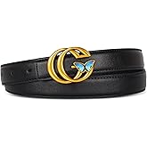 Aurolran Luxury Designer womens belt,gg belt,Premium Gift Fashion Accessory, Freedom Metamorphosis Pattern