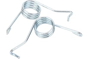 2Pcs Brake Caliper Return Springs 7H0615295A 7H0615296, Rear Parking Brake Lever Spring Kit Compatible for 5 5 Seat, 2003-201