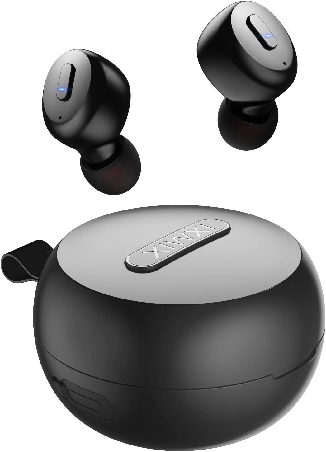 True Wireless Earbuds,ALOFOX Latest Bluetooth 5.0 Auto Pairing HiFi Sound Bluetooth Earbuds with Charging Case, IPX8 Waterproof 30H Playtime 3D Stereo Sound with Deep Bass Wireless Earphones