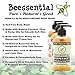 Beessential Natural Body Wash, Grapefruit & Lemongrass | Sulfate-Free Bath and Shower Gel with Essential Oils for Men & Women, 8 oz