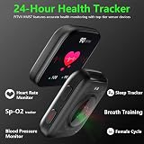 FITVII Smart Watch Heart Rate Blood Pressure Blood Oxygen Sleep Tracking view 3