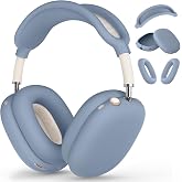 Silicone Case Cover for AirPods Max 2/AirPods Max (2026/2024/2020),Lavender | Ear Pad Case Cover/Ear Cups Cover/Headband Cover for AirPods Max 2&amp;1 Headphones, Accessories for Apple AirPods Max