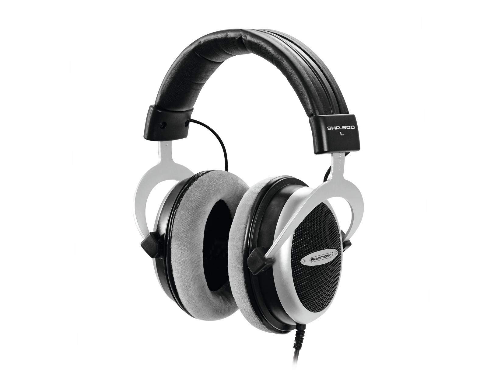 Omnitronic SHP-600 Hi-Fi Stereo Headphones