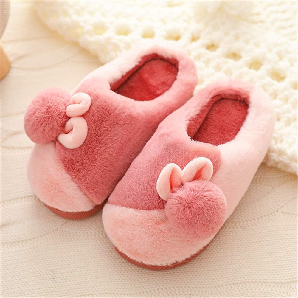 WERTY Memory Foam Slippers Slip-on Clog Scuff House Shoes Indoor & Outdoor,pink,UK6.5