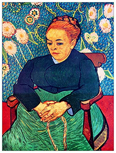 ArtPlaza TW91108 Van Gogh Vincent - La Berceuse Dekorative Paneele, Holz MDF, Multifarbiert, 60x80 Cm