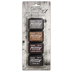 Tim Holtz Distress Archival Mini Ink Kit 1, Kit