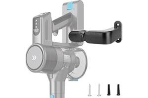 CHANGTA Vacuum Wall Mount Holder, Compatible with Shark IX141 IZ562H IZ682H IZ361H IZ462H IZ163H IZ363HT IZ483H Pet Cordless Stick Vacuum & Ultracyclone CH951, Dyson V10 V11 V12 V15 Outsize Vacuum-1 Pack