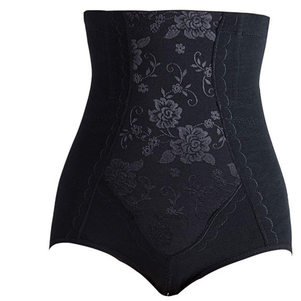 iLPM5 Femme Culottes Sculptantes Noir Beige Taille Haute Panty Minceur