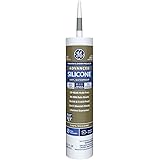 GE Sealants & Adhesives GE50.08 Advanced Silicone 2 Window & Door Sealant, 10.1oz, Light Gray