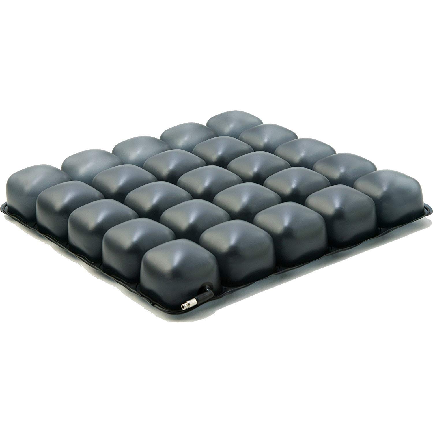 ROHO Mosaic Cushion, Heavy Duty, Inflatable Seat Cushion for Office Chair, Wheelchair, Cars, Home Living, Back Pain Support, Adjustable Cushion with Stretchable Cover & Non-Skid Bottom, 16" x 16": Industrial & Scientific
