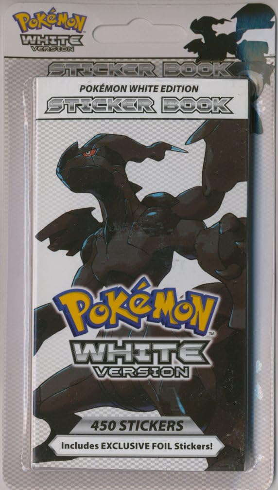 Pokemon Mini Sticker Book - White Edition