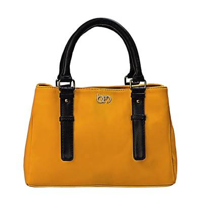 Bagsy Malone Womens Messenger Bag with No (Yellow)