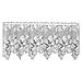 Heritage Lace Woodland 60-Inch Wide by 30-Inch Drop Tier, Ecru