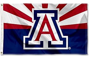 COLLEGE FLAGS & BANNERS CO. Arizona Wildcats AZ State Design Flag