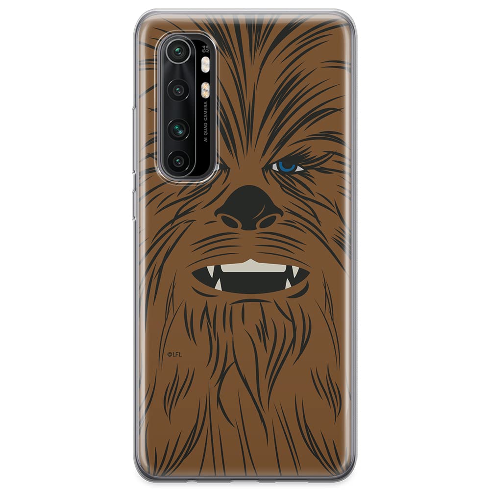 ERT GROUP mobile phone case for Xiaomi MI NOTE 10 Lite original and officially Licensed Star Wars pattern Chewbacca 005 optimally adapted to the shape of the mobile phone, case made of TPU