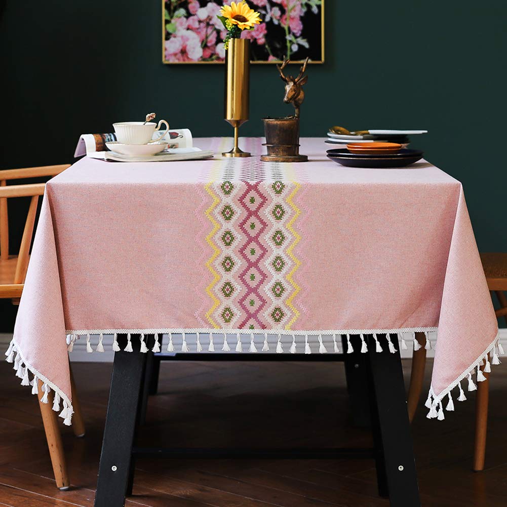 Best Pink Dining Room Table Cloth