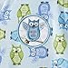 HALO SleepSack, 100% Cotton Wearable Blanket, Swaddle Transition Sleeping Bag, TOG 0.5, Owl, Large, 12-18 Months
