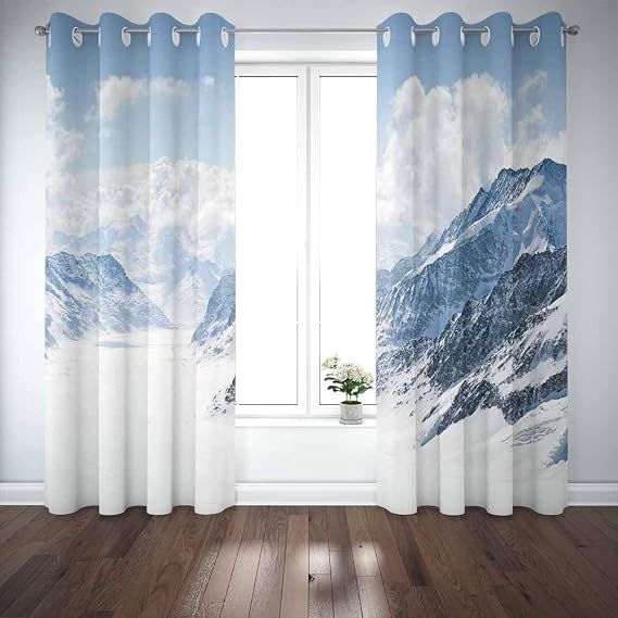 Amazon.com: Musesh 52X63 Inch Curtains 2 Panels,Room Window Curtains