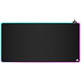 Corsair MM700 RGB Extended 3XL Cloth Gaming Mouse Pad/Desk Mat - Massive 1,220mm x 610mm (48” x 24”) Cloth Surface, 360° Thre