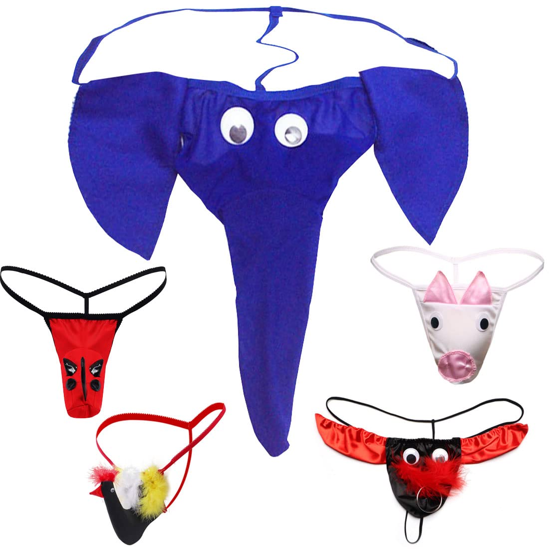 VemeFufu Men's String Thong Mankini for Men Blue